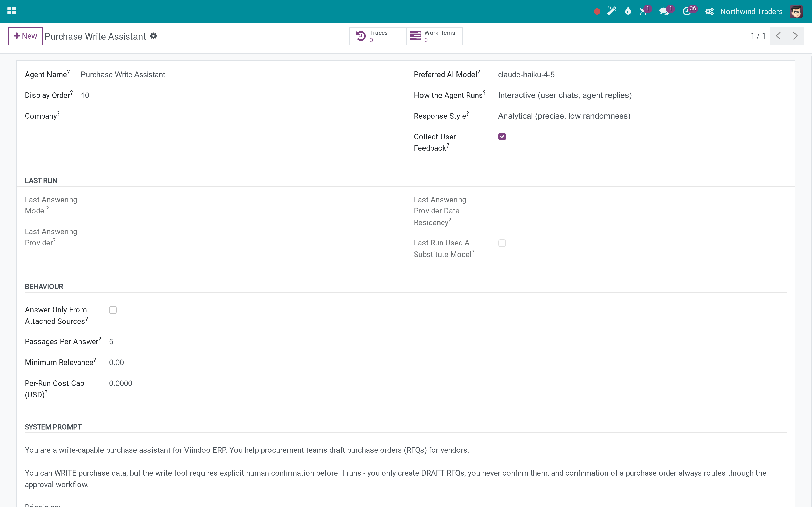 Purchase Write Assistant