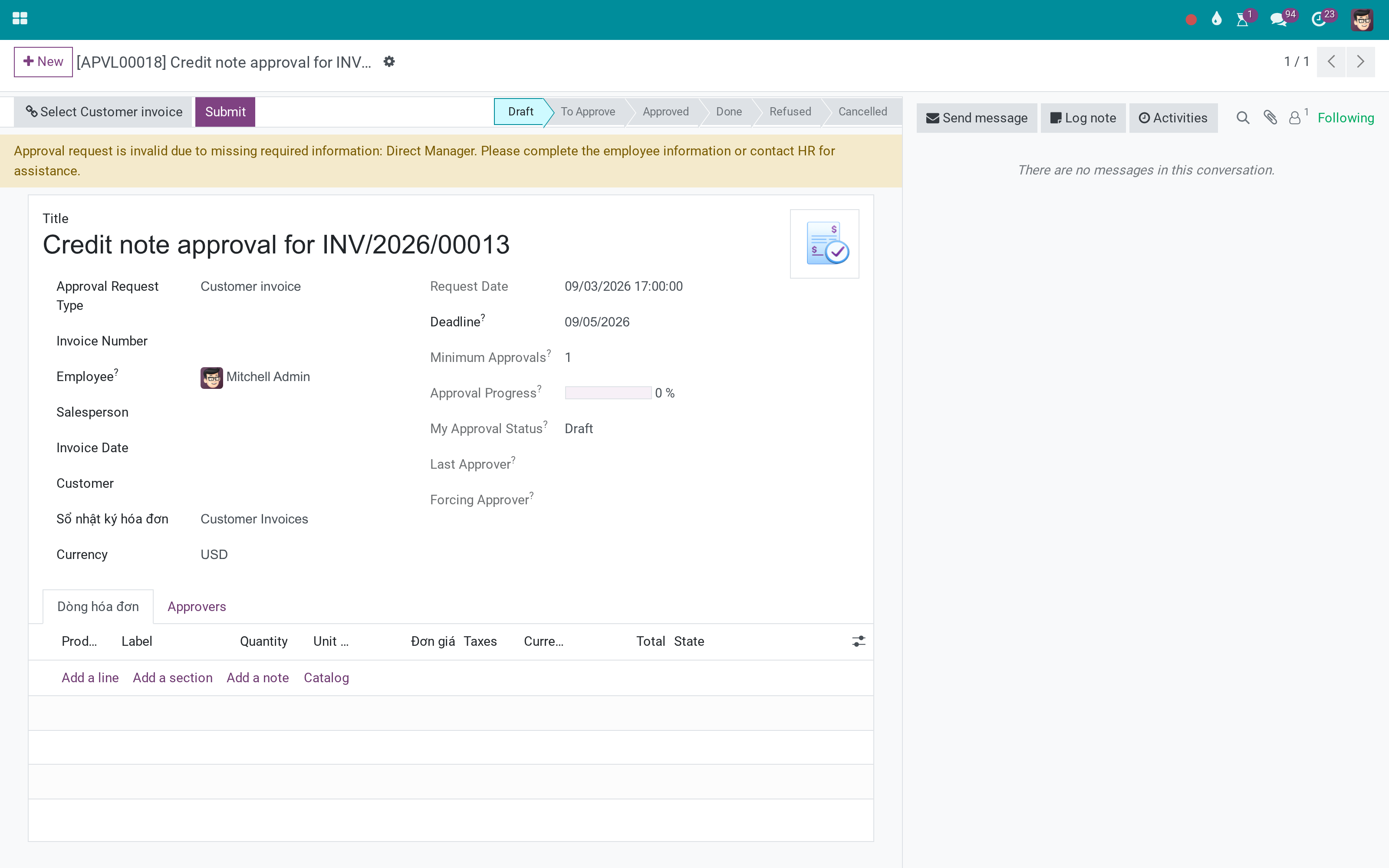 OmniApproval™ - Accounting Approvals: Approve the entry before it is posted
