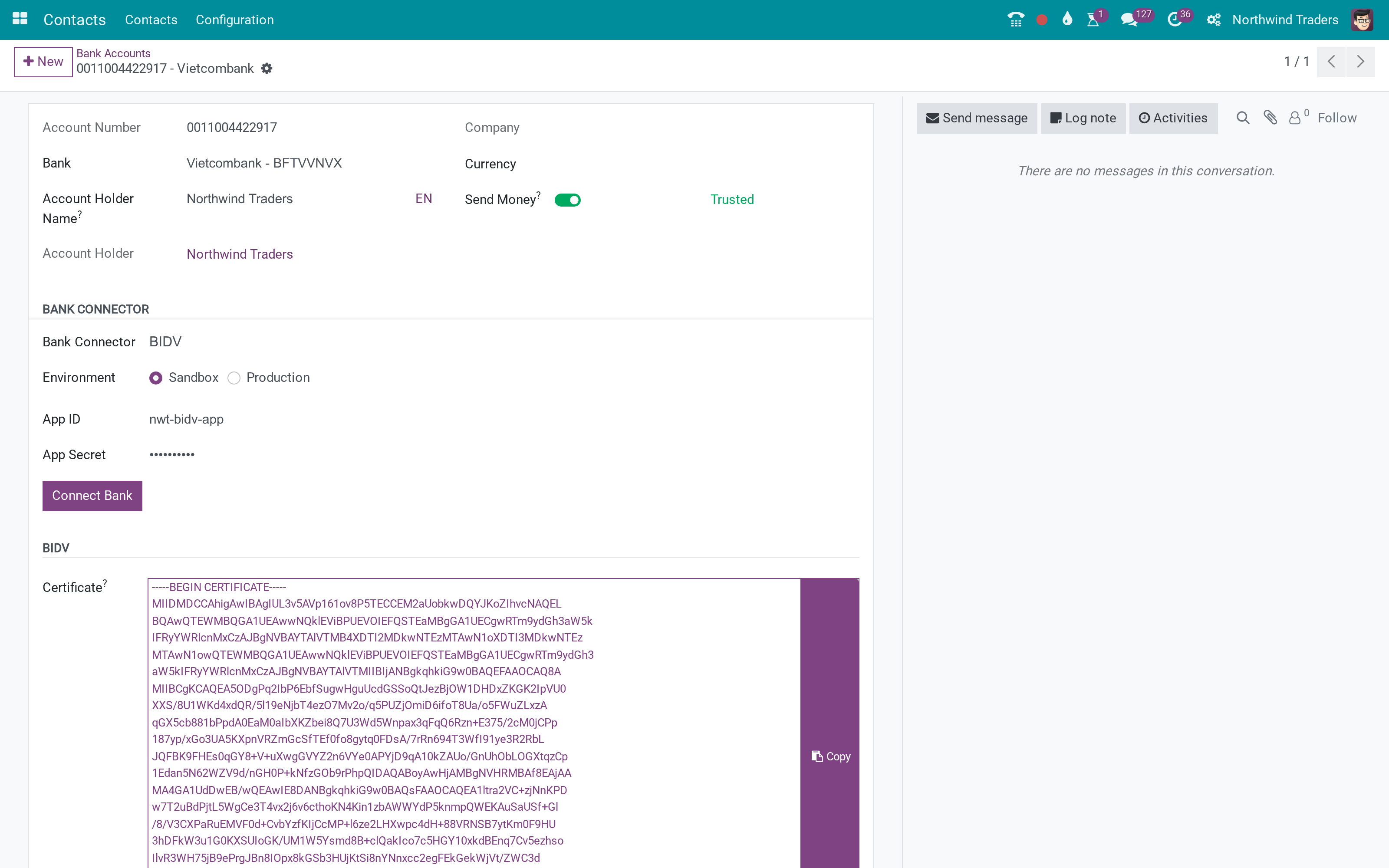 BIDV Open API: QR payments on orders, invoices and POS