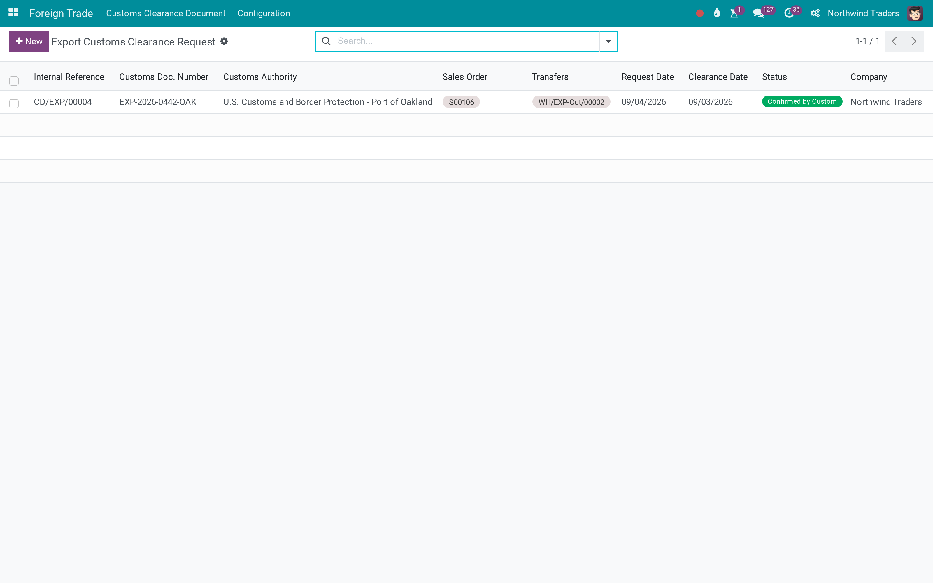 Export declarations