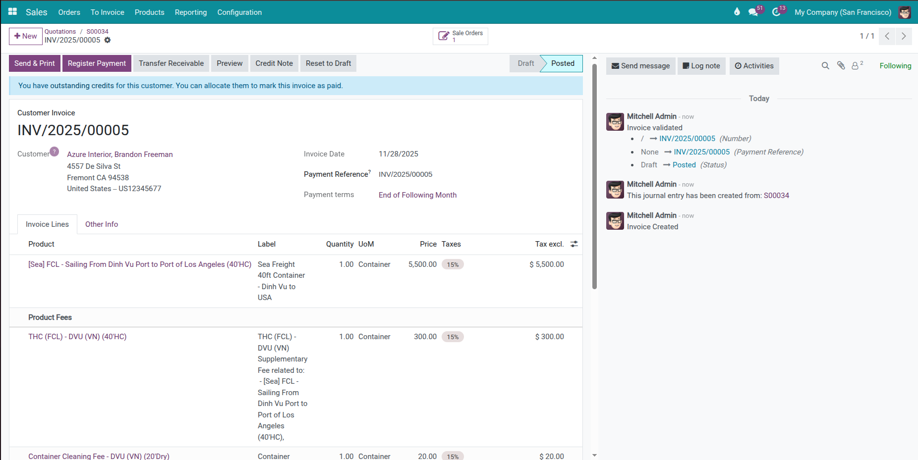 Invoice