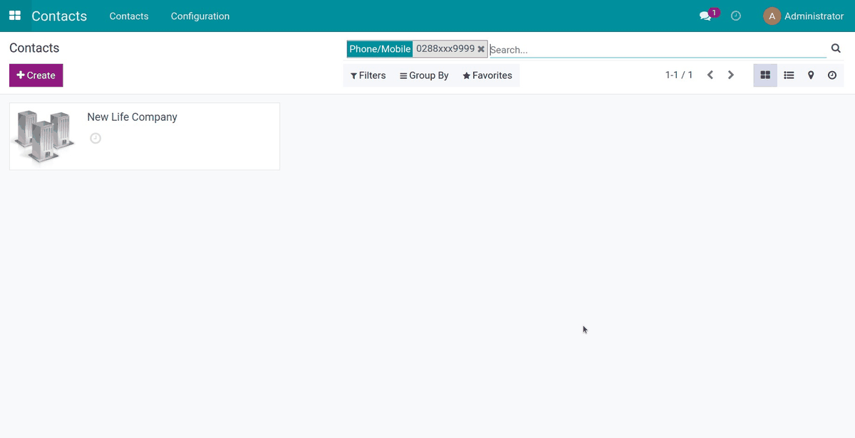 Partner Filtering