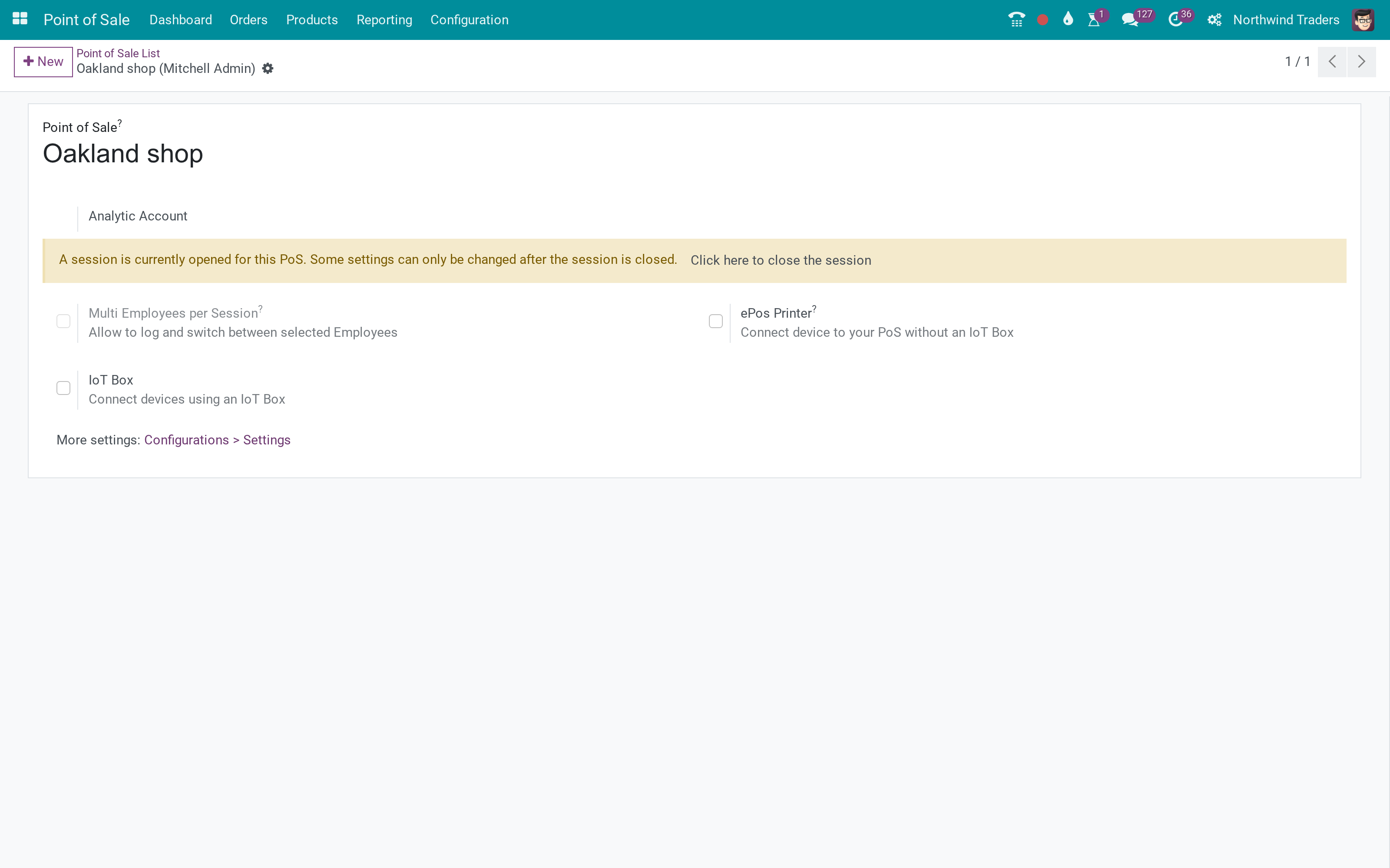 Oakland shop