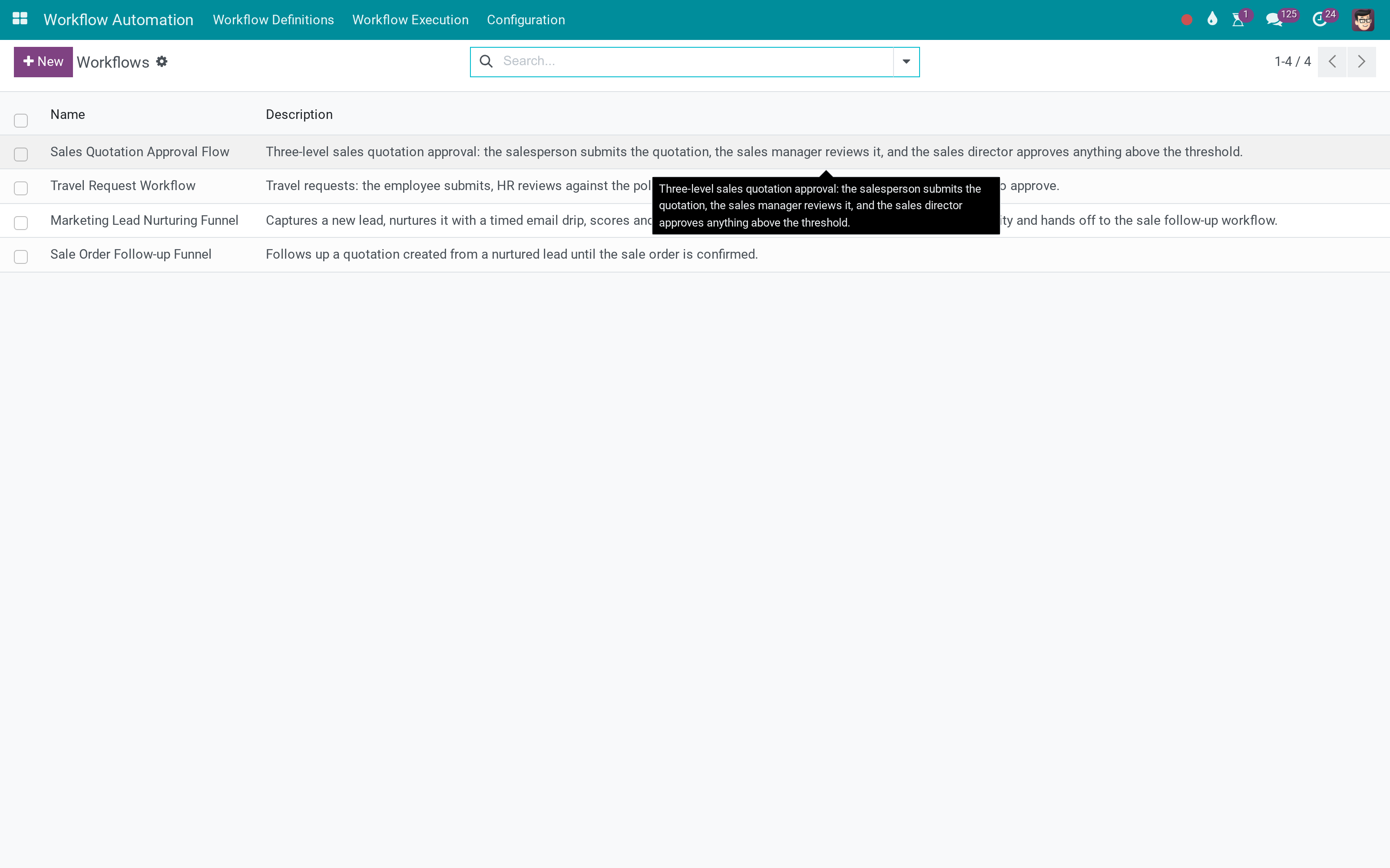 Workflows
