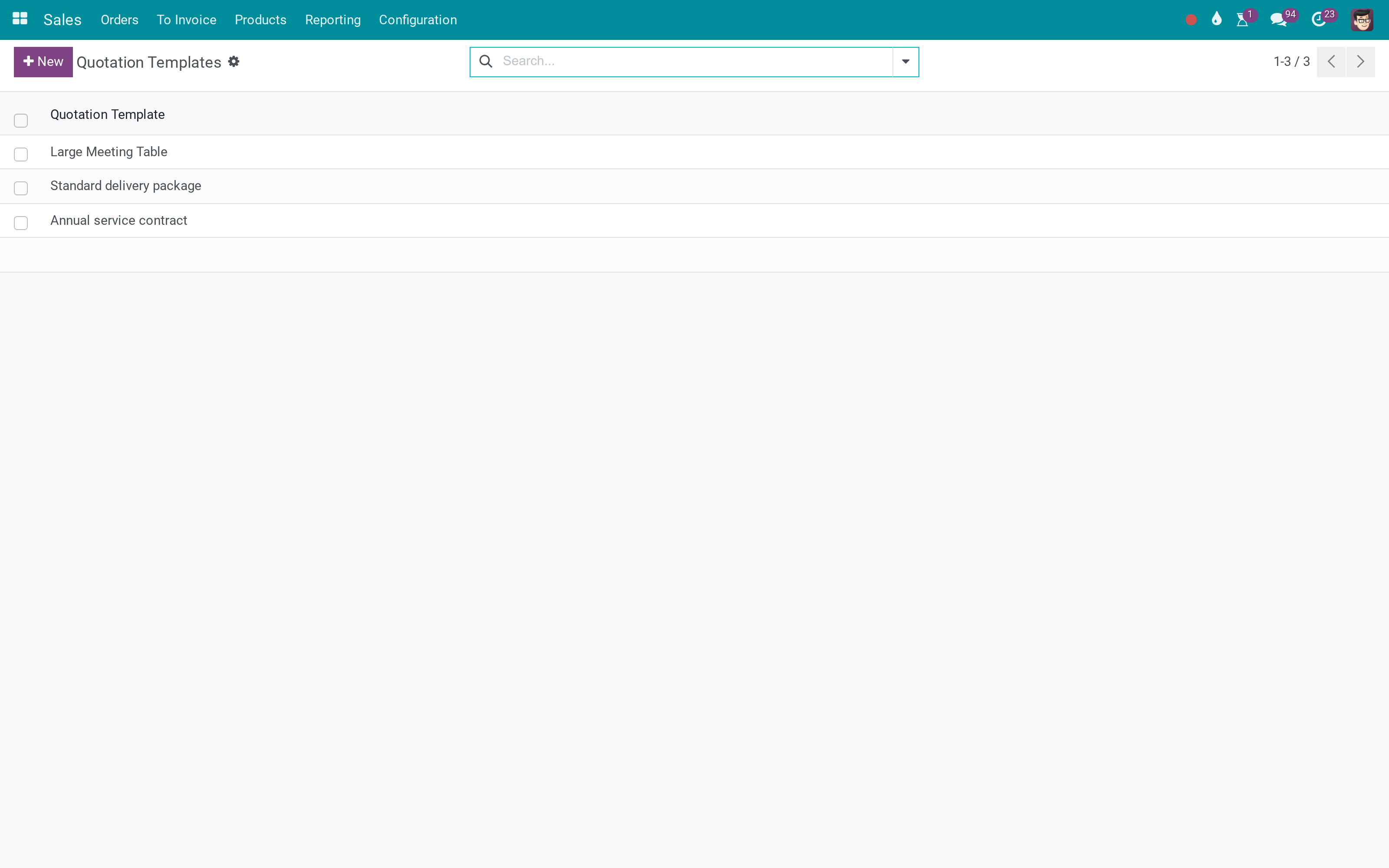 Who may change the quotation templates