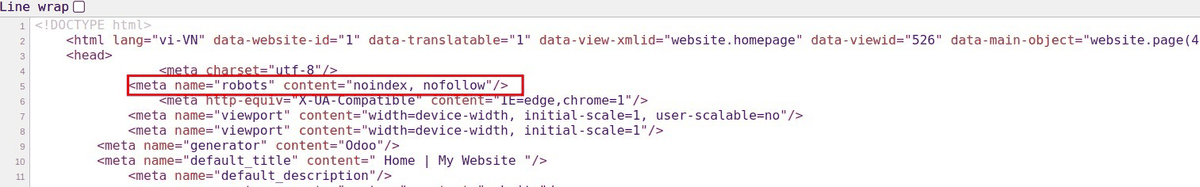 Website No Follow