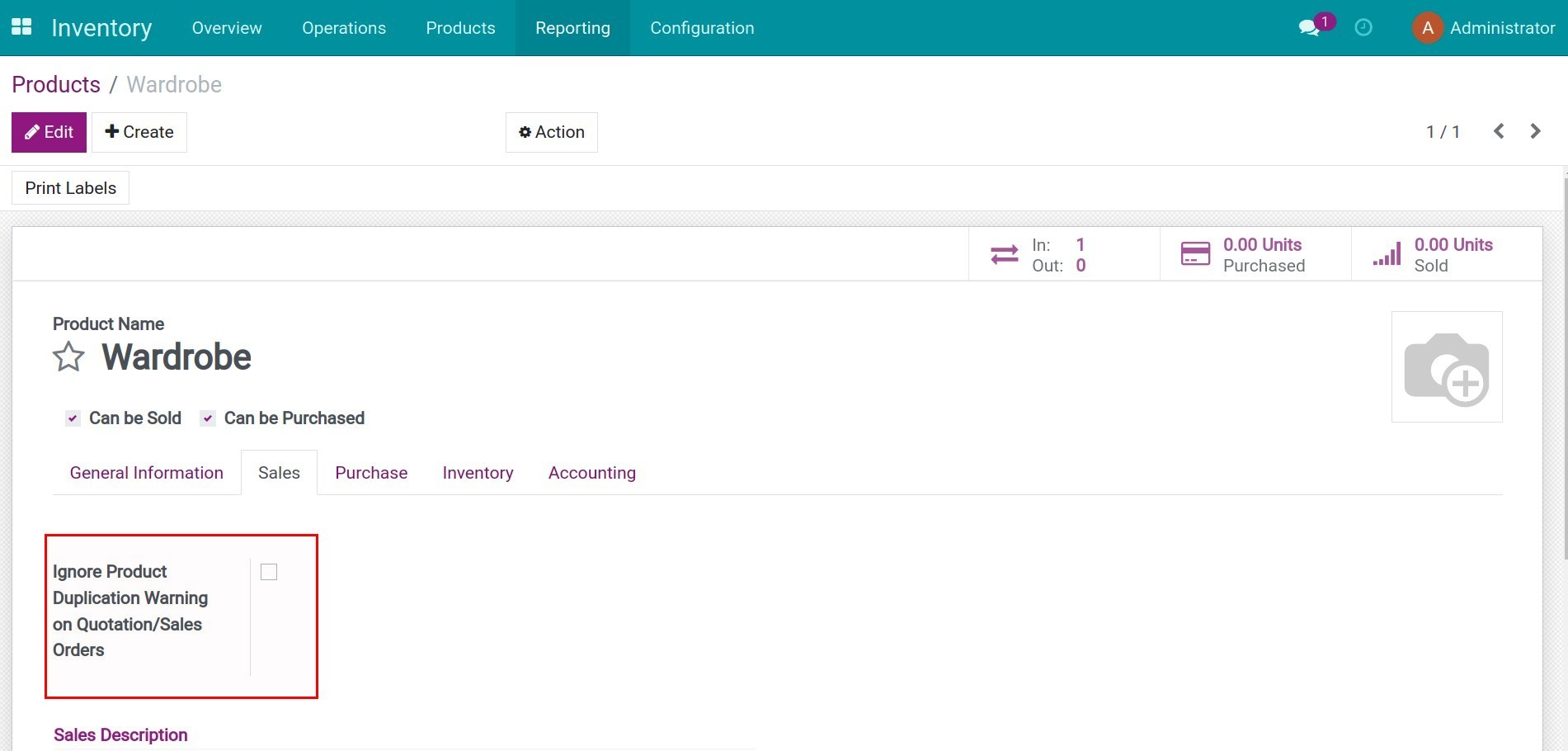Enable/Disable Duplicate Warning