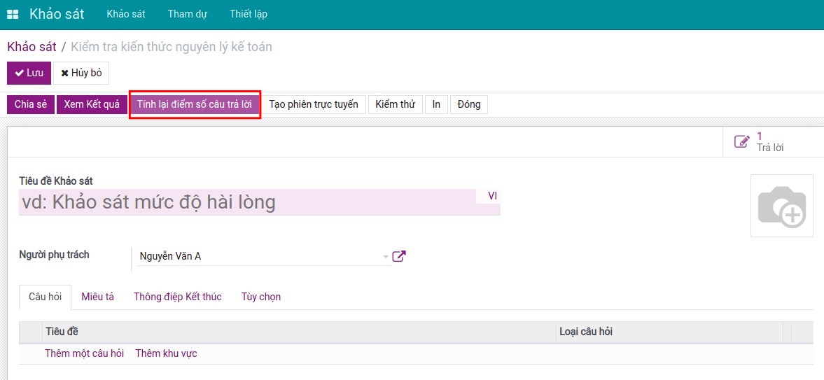 Tính năng chính khi cài mô đun