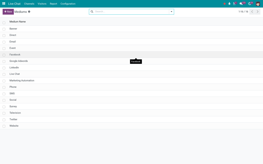 Marketing Sale Workflow Seed - Live Chat Adapter