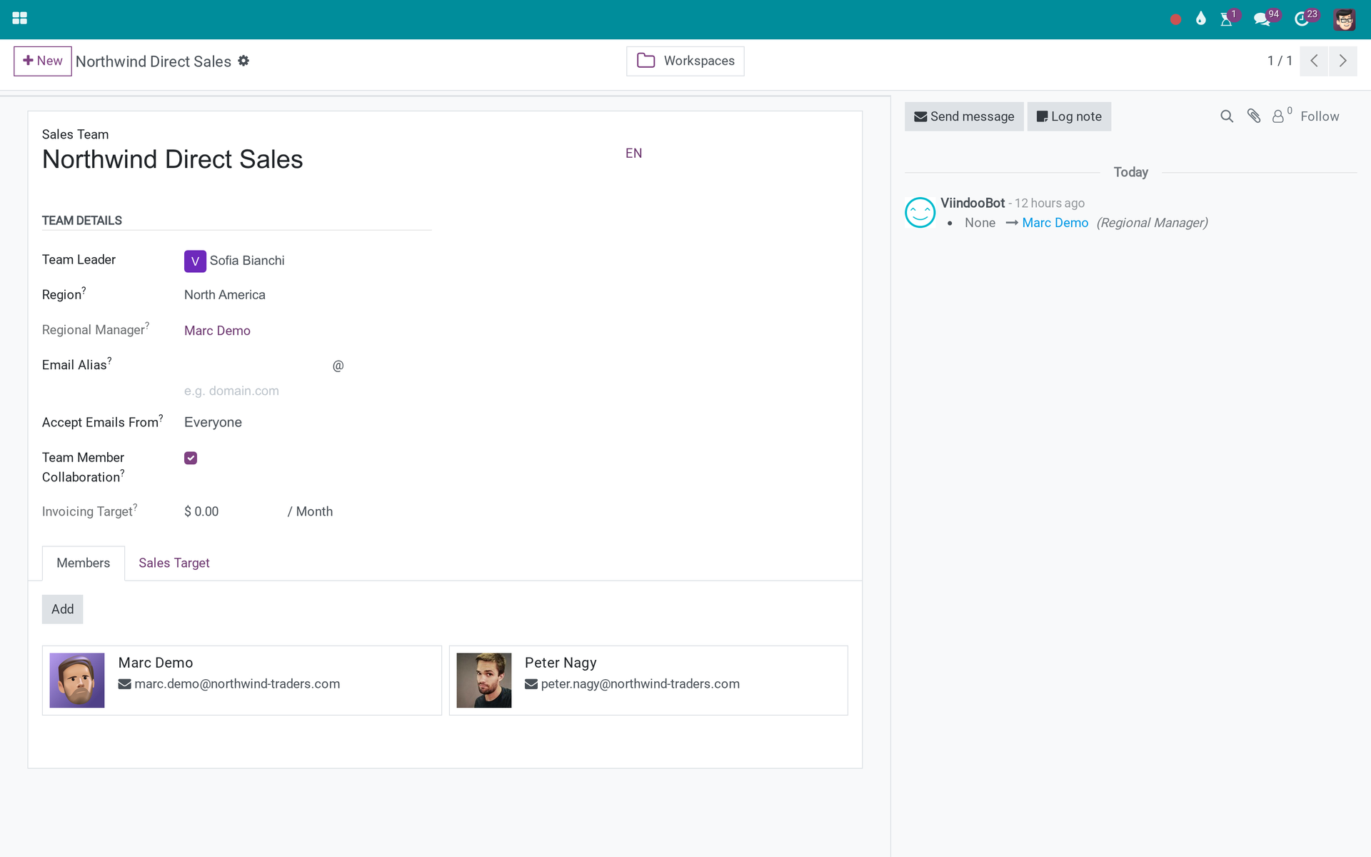 Sales Team Collaboration - Sales