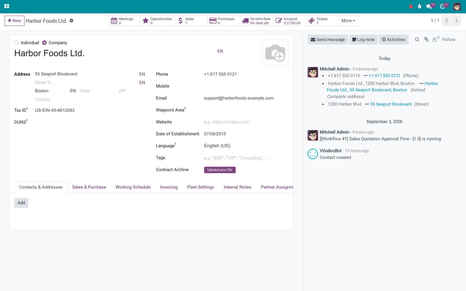 Automatic History Tracking for Imports