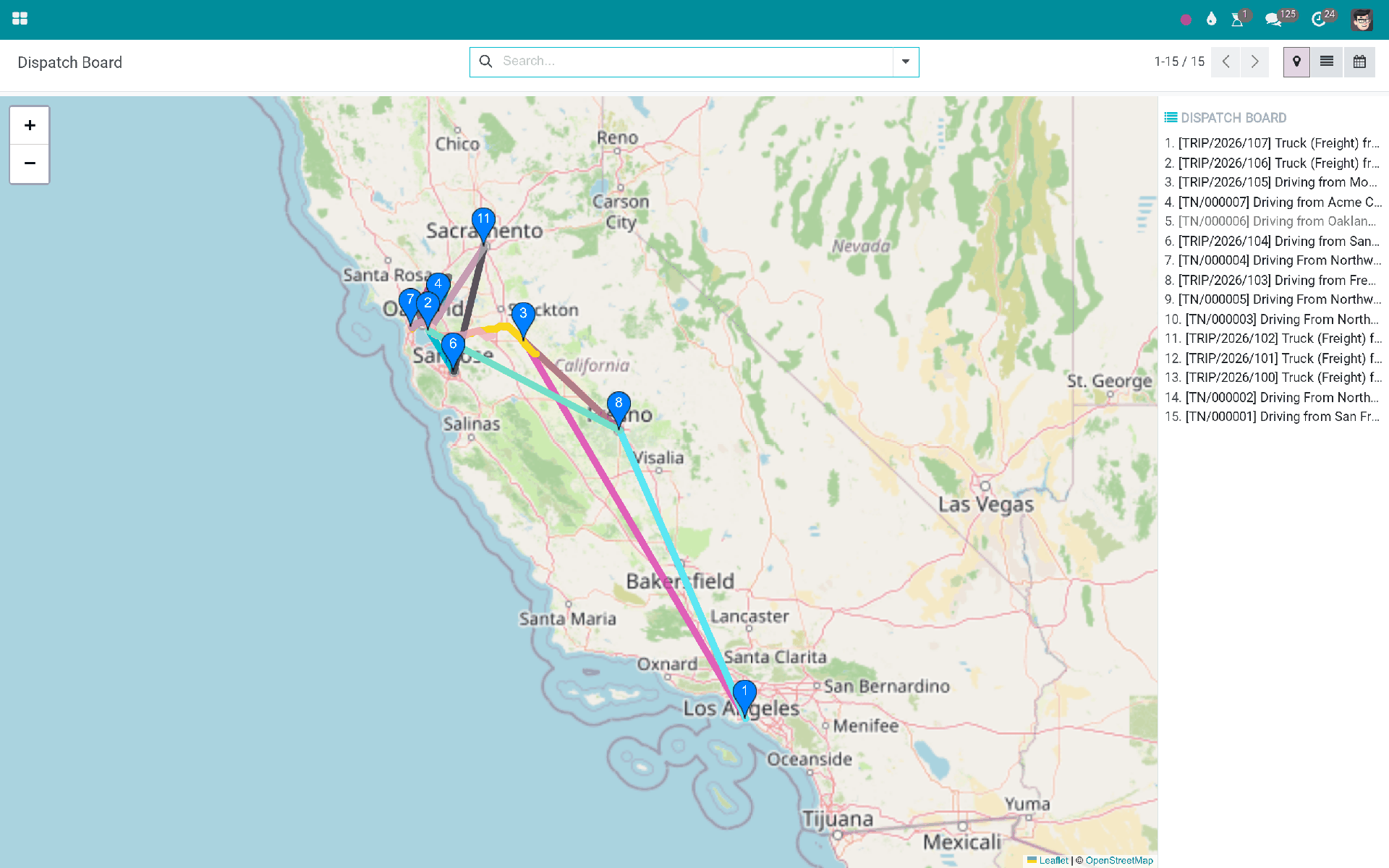 Viin Fleet Planning Map