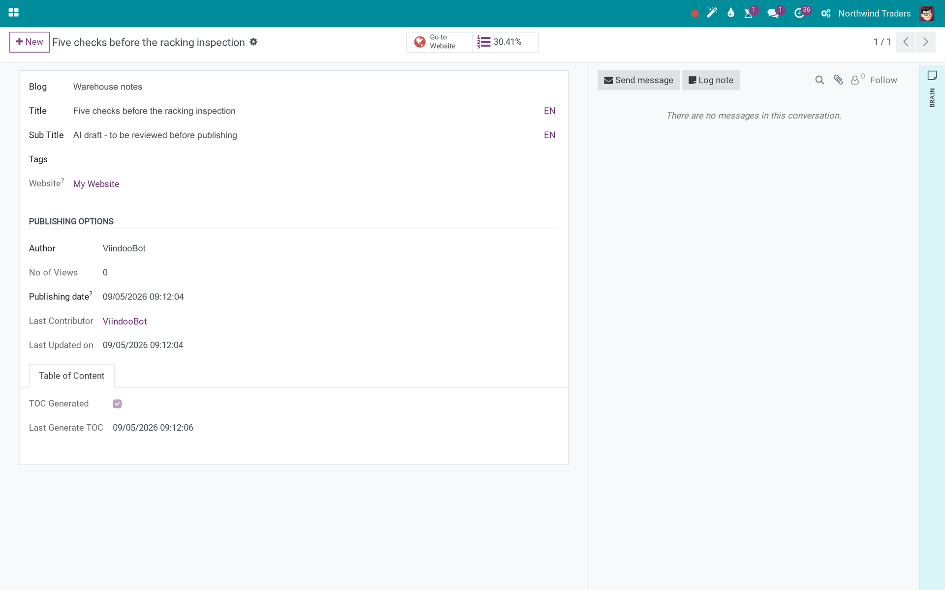 Viindoo AI - Kết nối Website