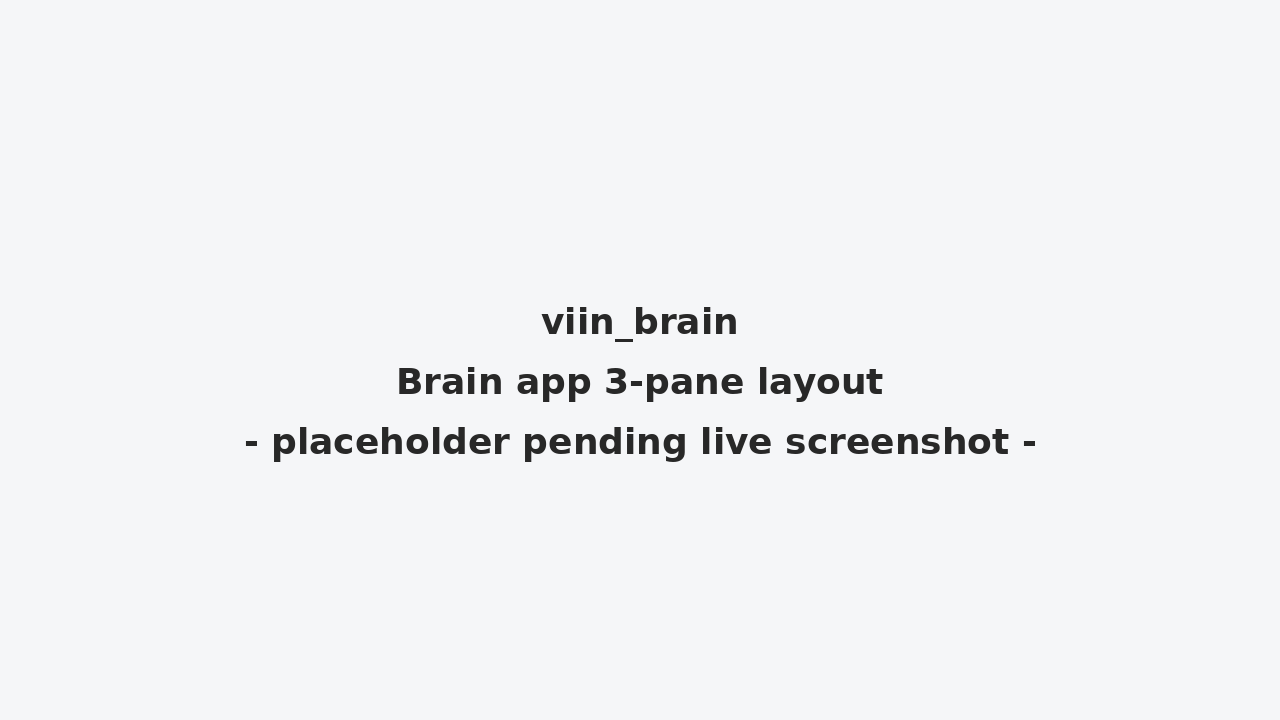 Viindoo Brain