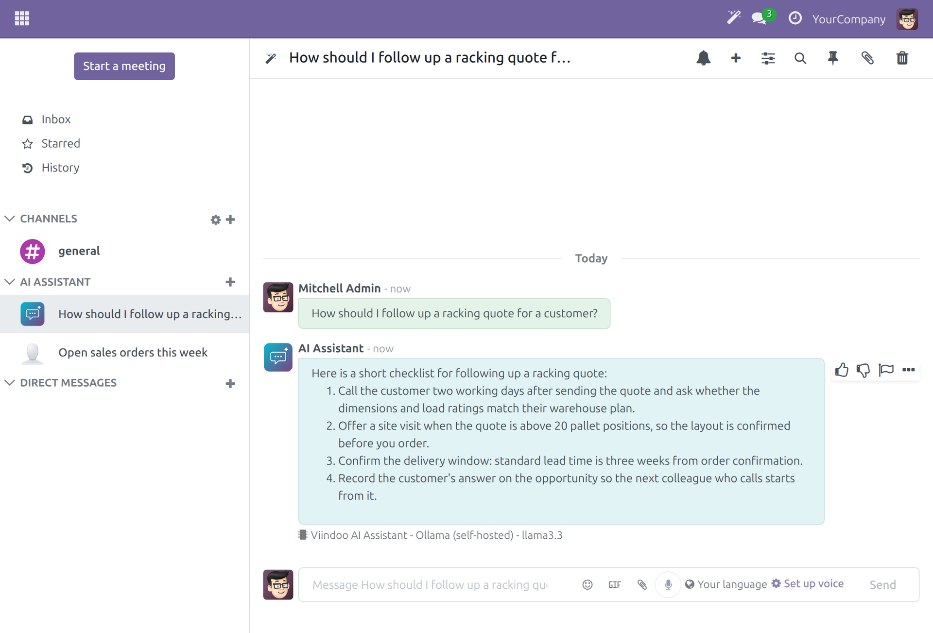 Viindoo AI - Chat Brain Bridge